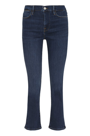 5-pocket straight-leg jeans-0